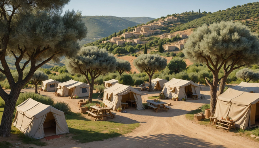 Unvergesslicher urlaub auf einem campingplatz in der provenz